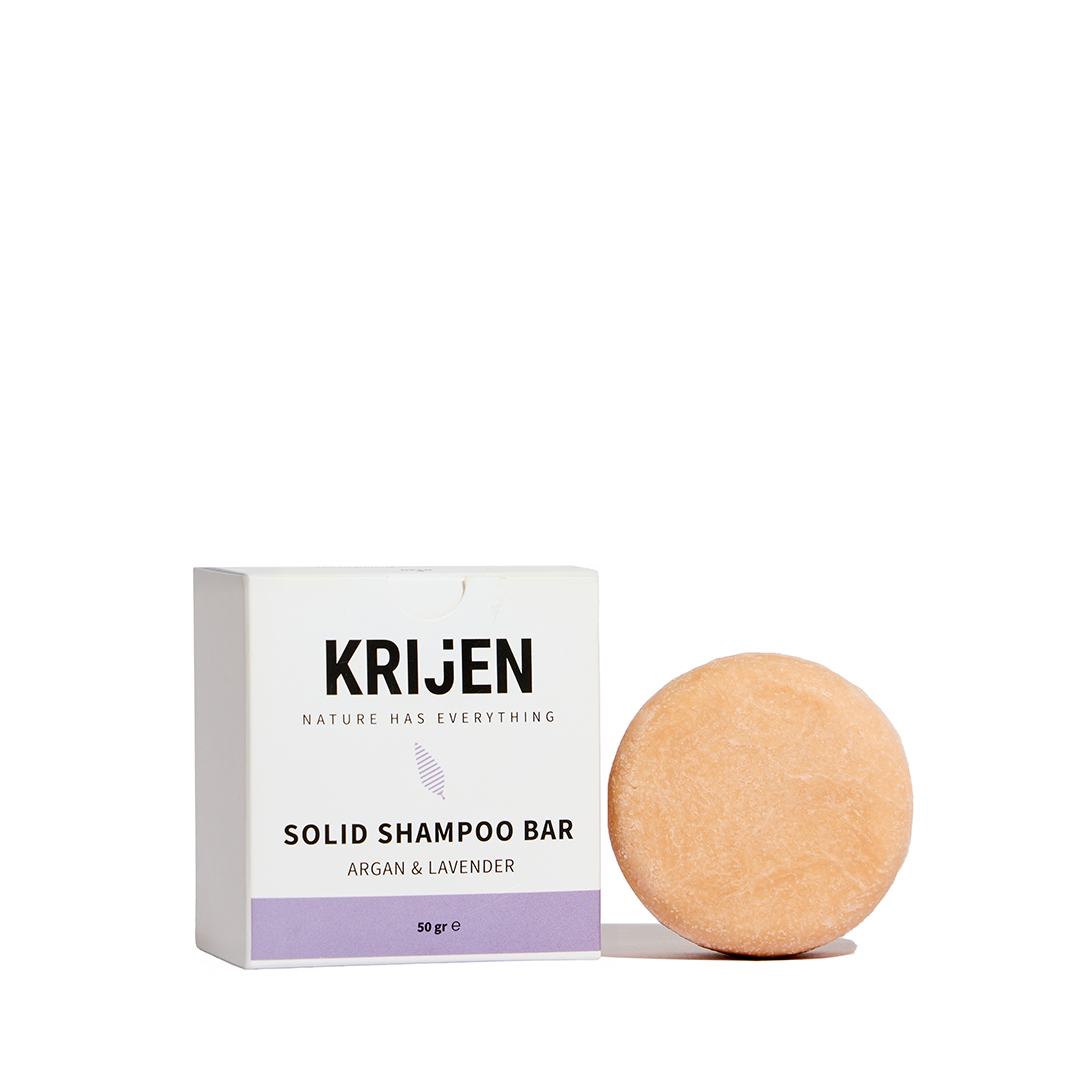 Argan & Lavanta Katı Şampuan 50 Gr - Deneme Boy
