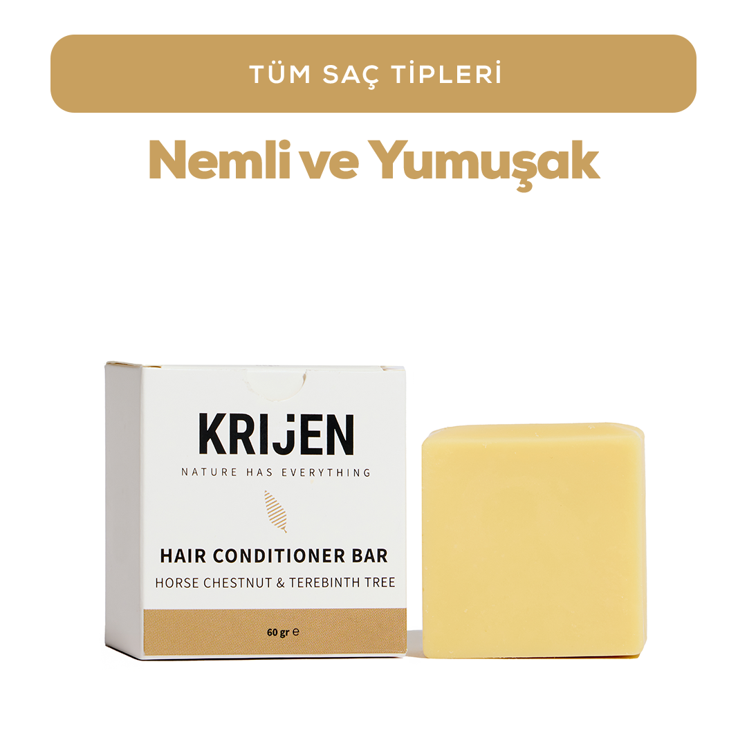 At Kestanesi & Bıttım Katı Saç Kremi | Squalane + E Vitamini + Panthenol