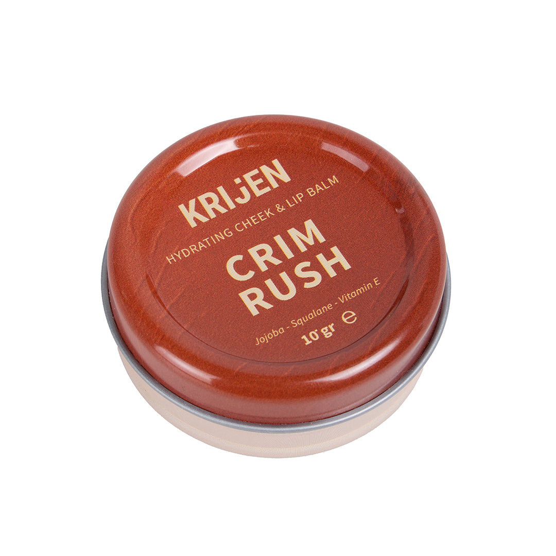 CRIM RUSH Kırmızı Renkli Dudak & Yanak Balmı 10 Gr