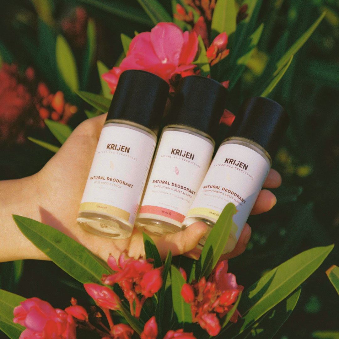 Beyaz Zambak & Tatlı Badem Roll-On Deodorant | Aluminyum İçermez + Mineral + Doğal Yağlar