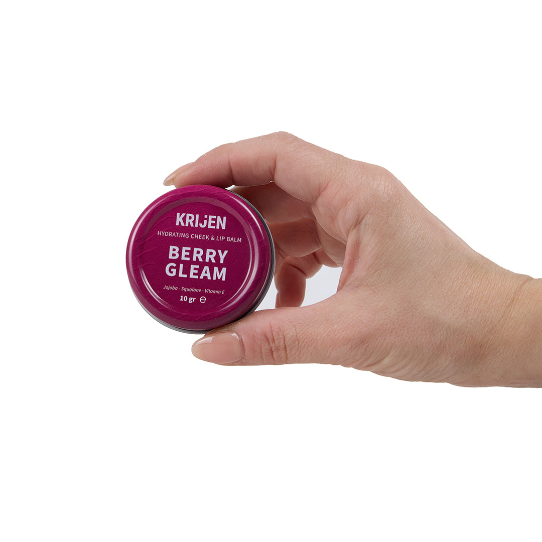 BERRY GLEAM Pembe Renkli Dudak & Yanak Balmı 10 Gr