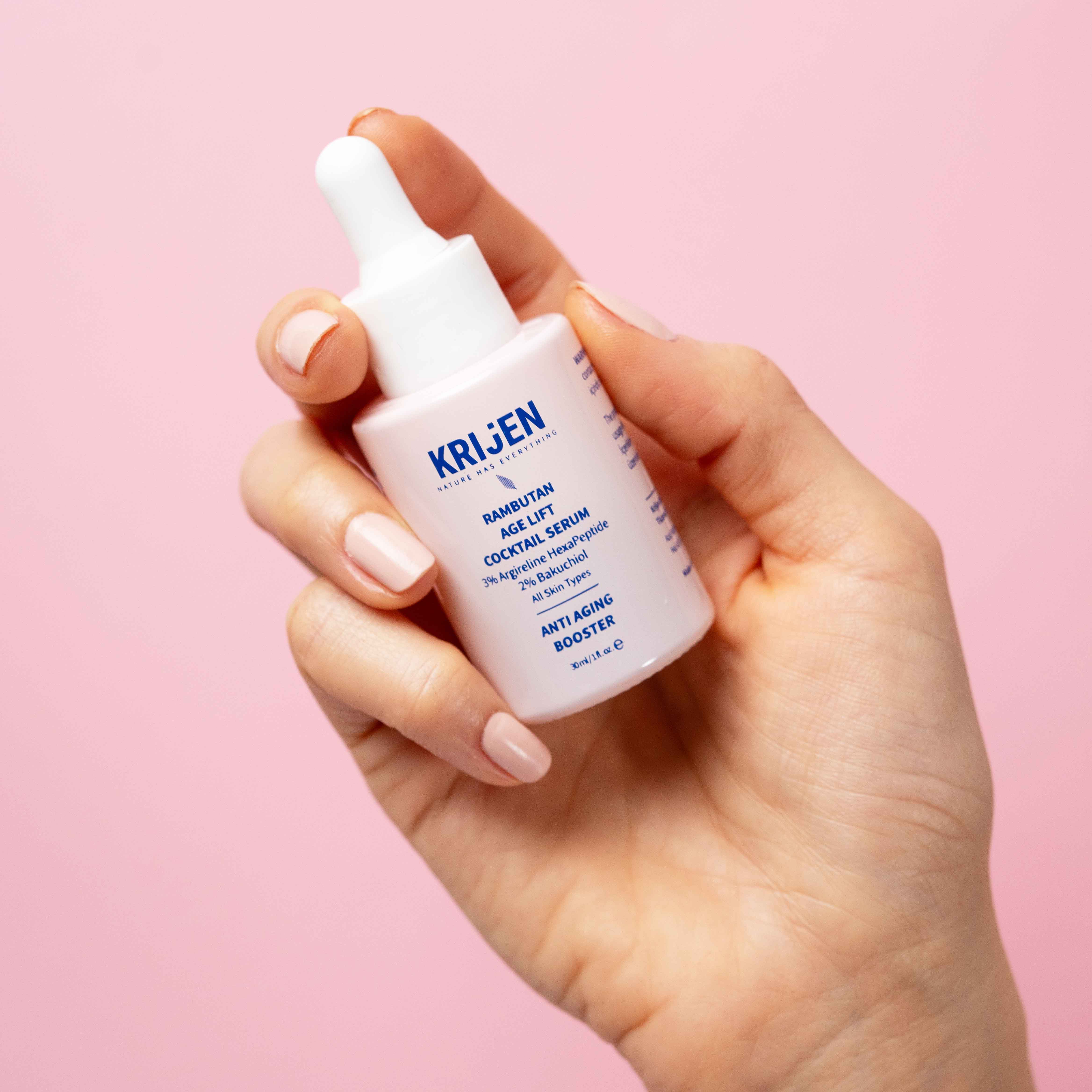 Rambutan Age Lift Yaşlanma Karşıtı Cocktail Serum | Bitkisel Retinol + Acetyl Hexapeptide-8 + Kolajen Destekleyici