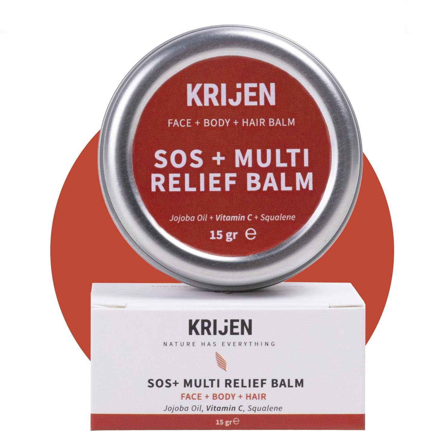 SOS+ Çok Amaçlı Bakım Balmı 15 Gr | %100 Doğal Yatıştırıcı