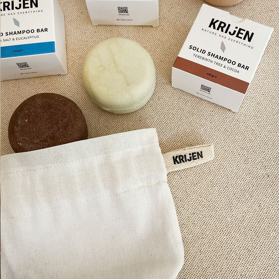 Su Geçirmez Katı Şampuan Taşıma/Saklama Kesesi