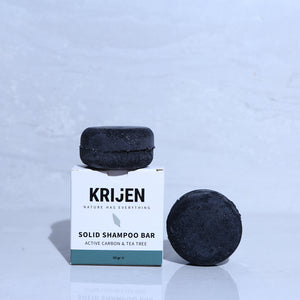 Aktif Karbon & Çay Ağacı Katı Şampuanı 50 Gr - Deneme Boy