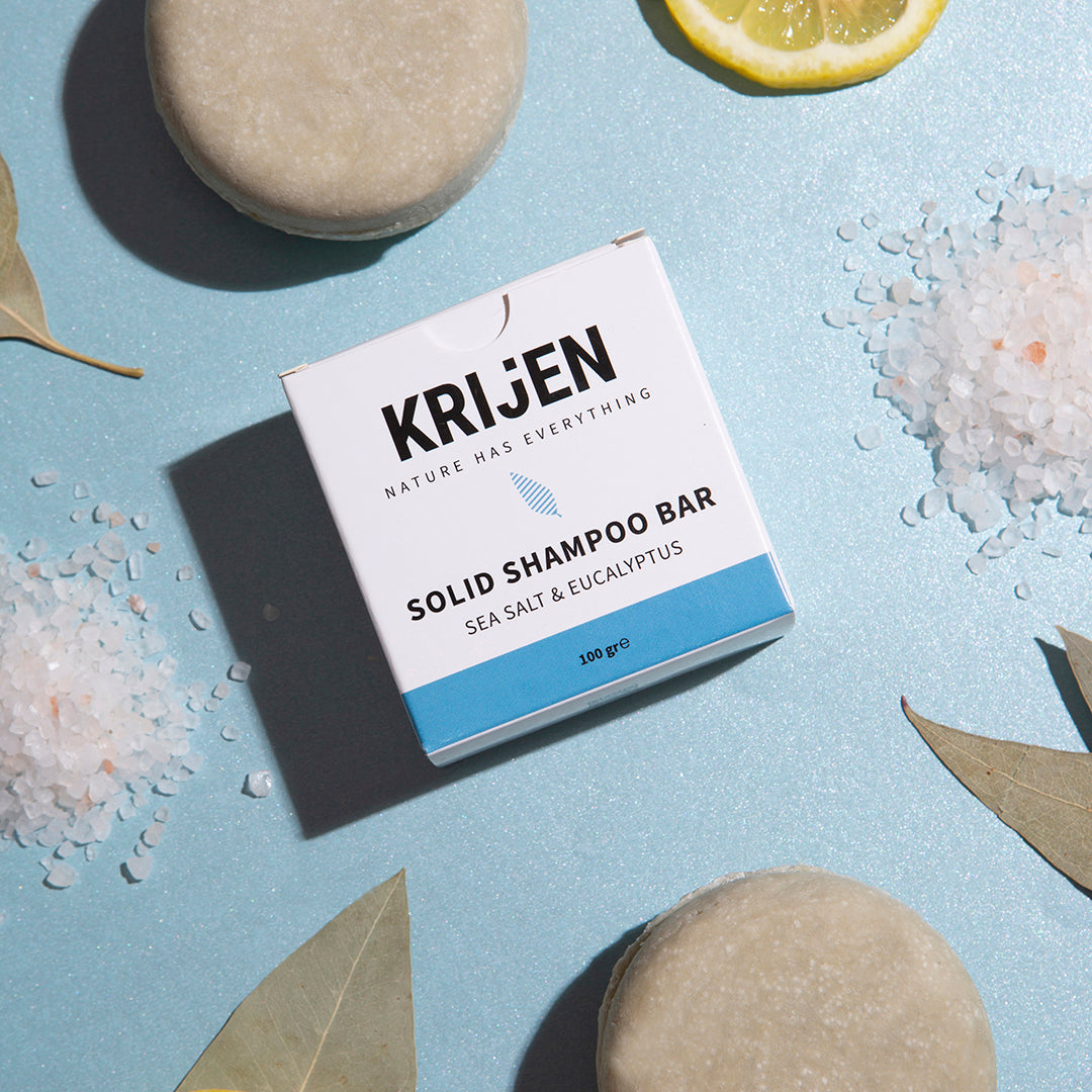 Deniz Tuzu & Okaliptus Katı Şampuan 100 Gr | E Vitamini + Panthenol