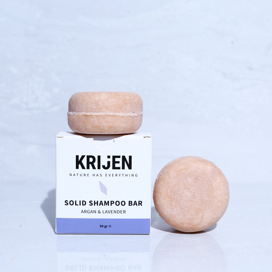 Argan & Lavanta Katı Şampuan 50 Gr - Deneme Boy