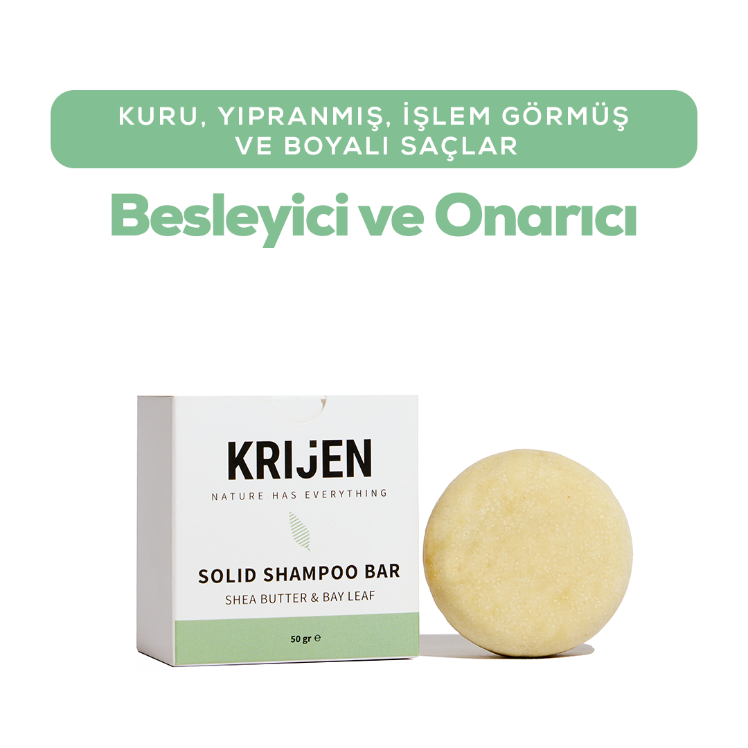 Shea Butter & Defne Katı Şampuan 50 Gr - Deneme Boy