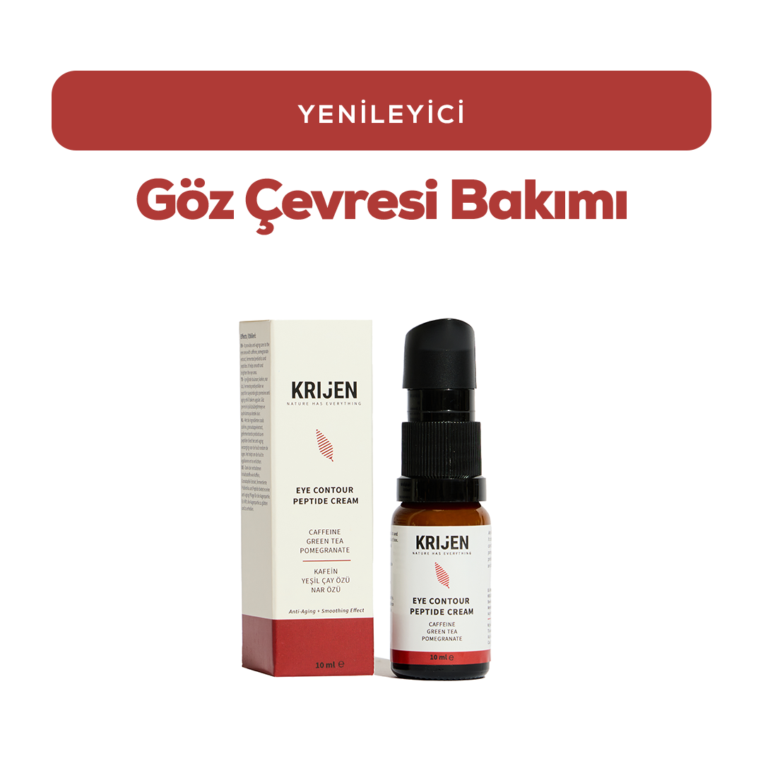 Peptit & Kafein Aydınlatıcı Göz Çevresi Kremi | Yeşil Çay Özü + Nar Özü