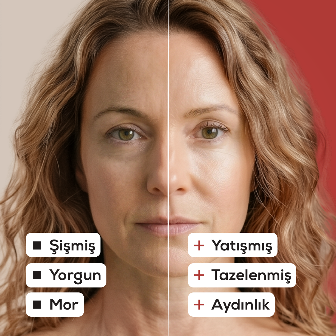 Peptit & Kafein Aydınlatıcı Göz Çevresi Kremi | Yeşil Çay Özü + Nar Özü