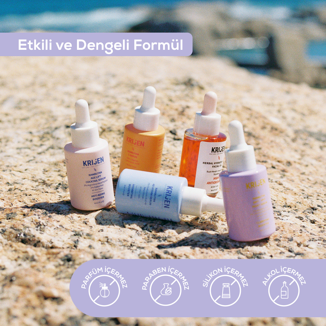 Rambutan Anti - Spot Cilt Tonu Eşitleyici Gece Serum | Bitkisel Retinol + Alpha-Arbutin + Mandelik Asit