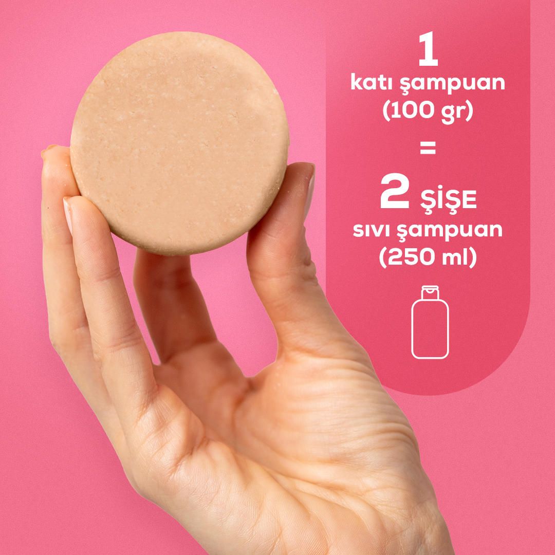 Karanfil & Kantaron Katı Şampuan 100 Gr | Bitkisel Keratin + Panthenol