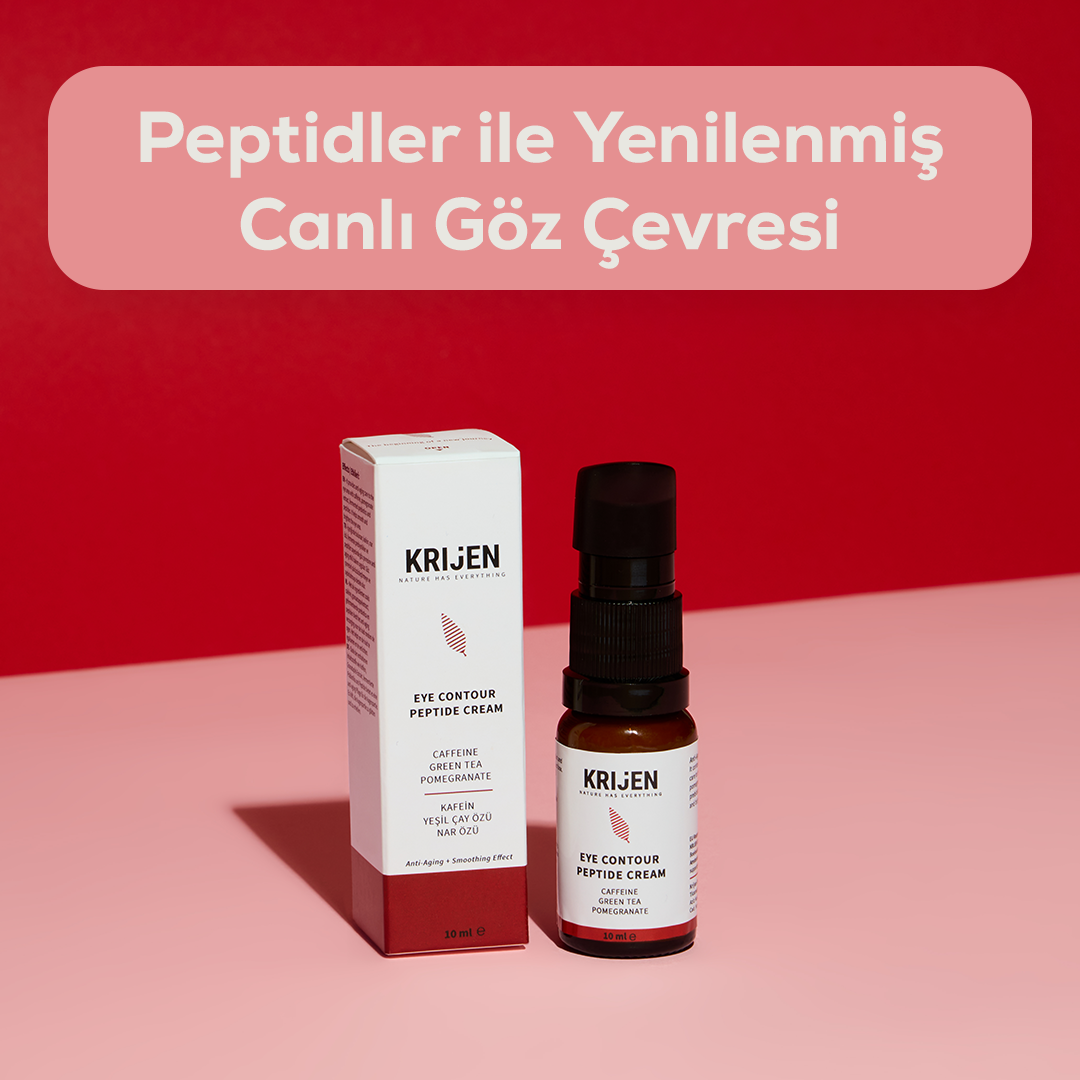 Peptit & Kafein Aydınlatıcı Göz Çevresi Kremi | Yeşil Çay Özü + Nar Özü