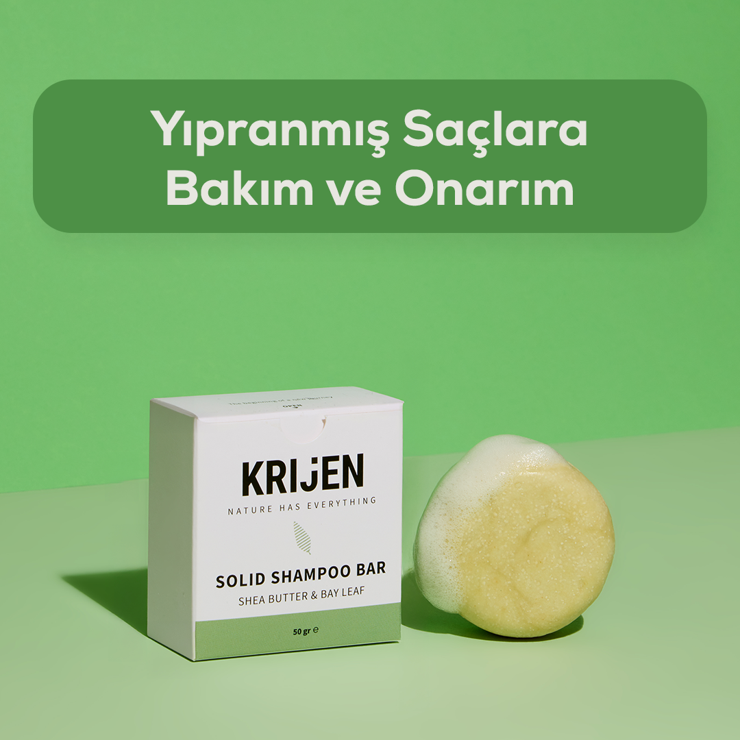 Shea Butter & Defne Katı Şampuan 50 Gr - Deneme Boy