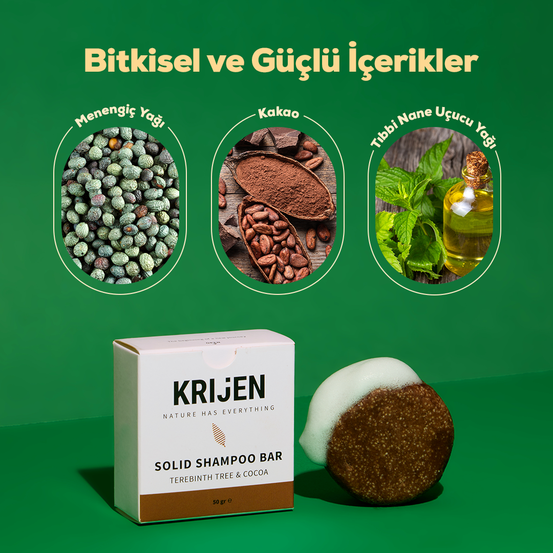 Bıttım & Kakao Katı Şampuan 50 Gr - Deneme Boy