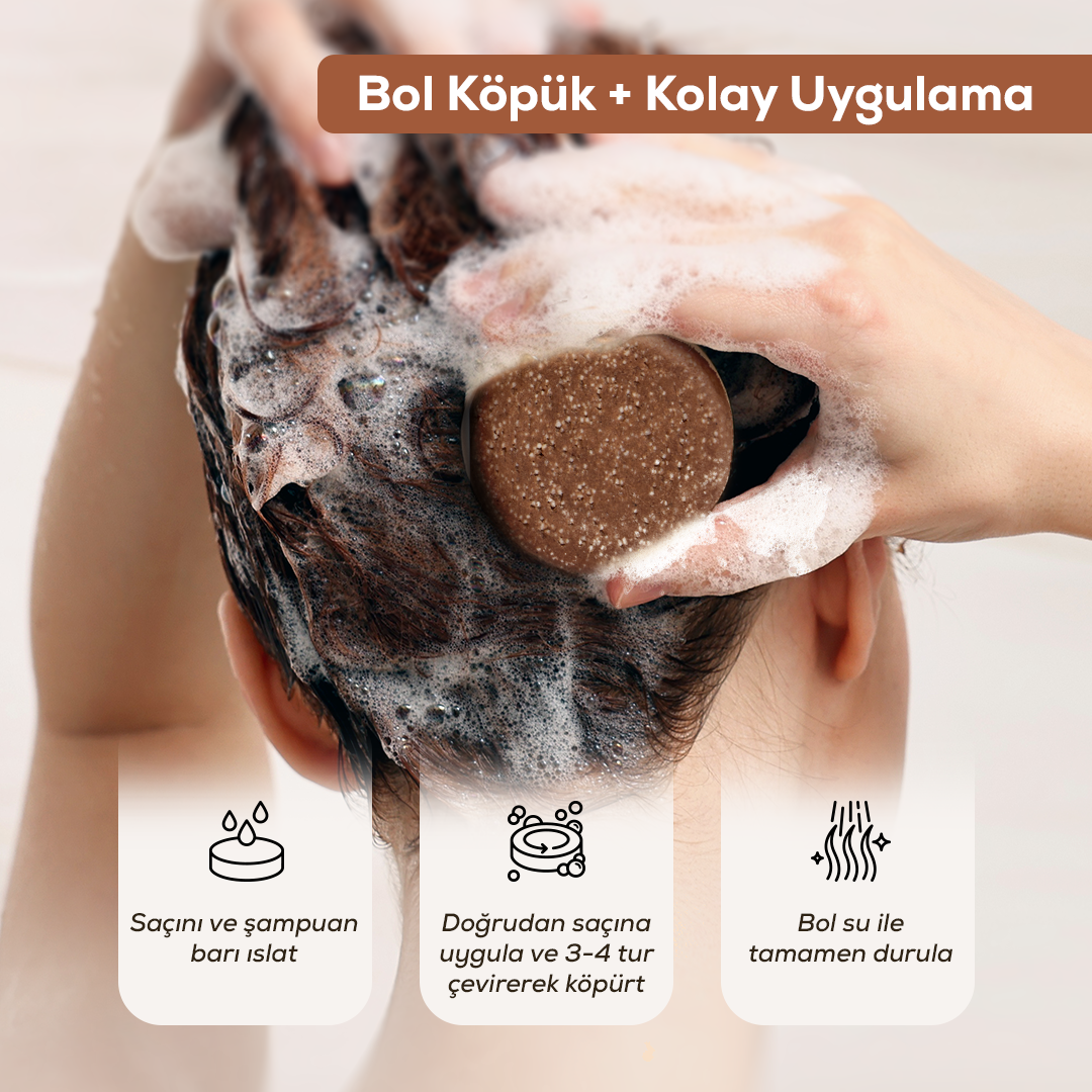 Bıttım & Kakao Katı Şampuan 50 Gr - Deneme Boy