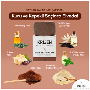 Bıttım & Kakao Katı Şampuan 100 Gr