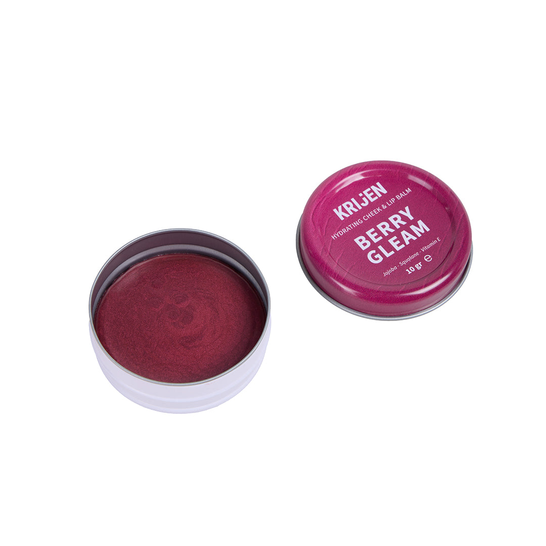 BERRY GLEAM Pembe Renkli Dudak & Yanak Balmı 10 Gr