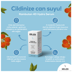 Rambutan 4D Hydra - Hyaluronik Asit Yoğun Nemlendirici Serum